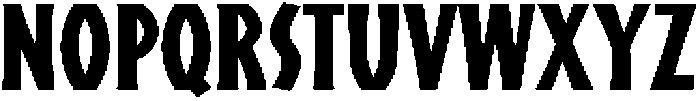 OC Tangram Regular otf (400) Font LOWERCASE