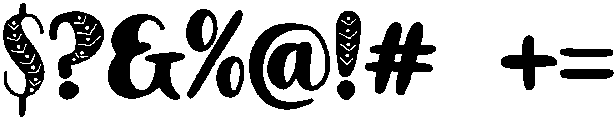 OCTOBER Regular otf (400) Font OTHER CHARS