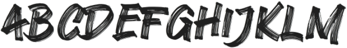 Ocean Brush Texture otf (400) Font