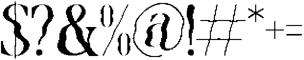 Ocean Fluid otf (400) Font OTHER CHARS