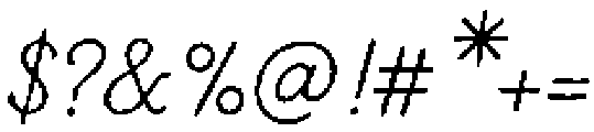 Ocean Mail Regular otf (400) Font OTHER CHARS