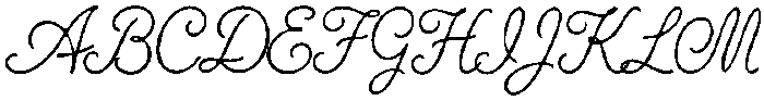 Ocean Mail Regular otf (400) Font UPPERCASE