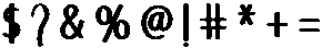 Ocean Regular otf (400) Font OTHER CHARS