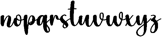 Ocean Regular otf (400) Font LOWERCASE