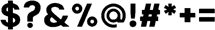 Ocean Regular otf (400) Font OTHER CHARS