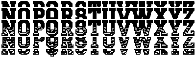 Ocean Regular otf (400) Font UPPERCASE