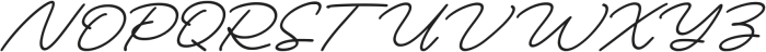 Ocean Trace Italic otf (400) Font UPPERCASE