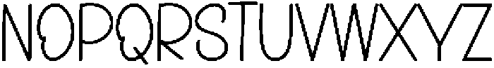 Oceanblue Regular otf (400) Font UPPERCASE