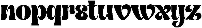 Oceania Regular otf (400) Font LOWERCASE