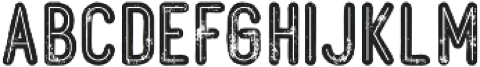 Ocela Bold Inline Grunge otf (700) Font LOWERCASE