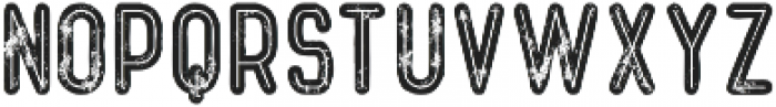 Ocela Bold Inline Grunge otf (700) Font LOWERCASE
