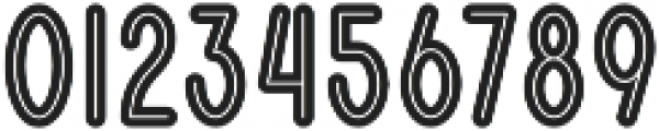 Ocela Bold Inline otf (700) Font OTHER CHARS