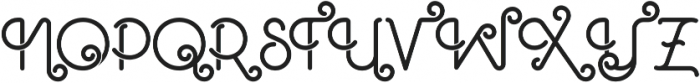 Ocela Regular otf (400) Font UPPERCASE