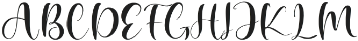 Ochaytte Regular otf (400) Font UPPERCASE