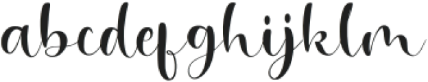 Ochaytte Regular otf (400) Font LOWERCASE