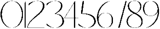 Ochra-Thin otf (100) Font OTHER CHARS