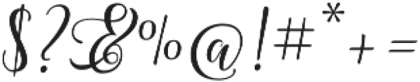 Octavia Script otf (400) Font OTHER CHARS