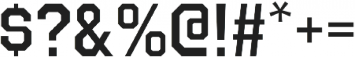 Octin College SemiBold otf (600) Font OTHER CHARS