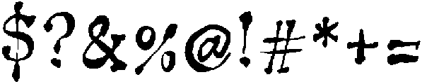 OctoberMarket Regular otf (400) Font OTHER CHARS