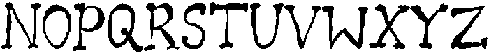 OctoberMarket Regular otf (400) Font UPPERCASE