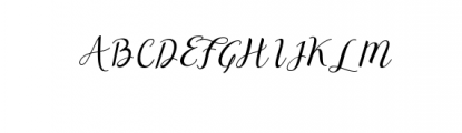 OctaVia.ttf Font UPPERCASE