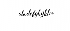 OctaVia.ttf Font LOWERCASE