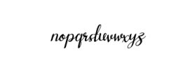 OctaVia.ttf Font LOWERCASE