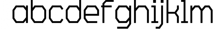 Octa Brain Font LOWERCASE