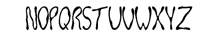 Occult TechniqueRegular Font UPPERCASE