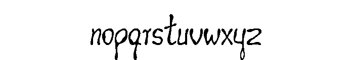 Occult TechniqueRegular Font LOWERCASE