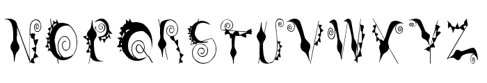 Occult Font UPPERCASE