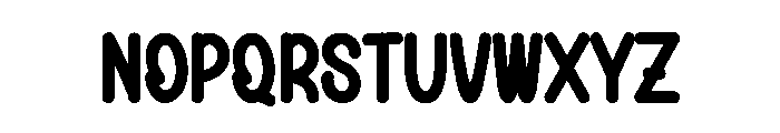 Ocean Beach Font UPPERCASE