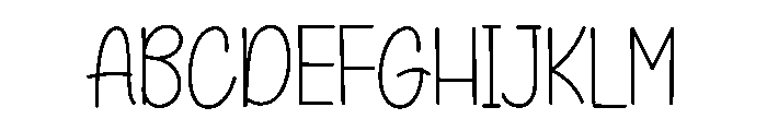 Ocean2 Font UPPERCASE