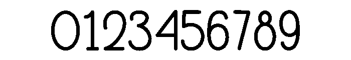 Oceanographic Font OTHER CHARS