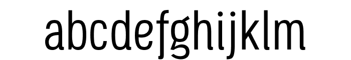 Octagen Light Regular Font LOWERCASE