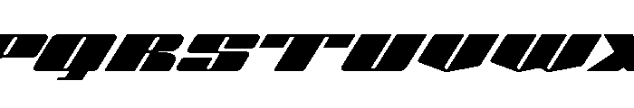 Octavus Black Font UPPERCASE