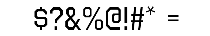 Octin Sports Free Font OTHER CHARS