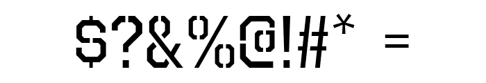 OctinPrisonRg-Regular Font OTHER CHARS