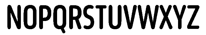 October Compressed Devanagari Bold Font UPPERCASE