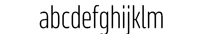 October Compressed Kannada ExtraLight FONT
