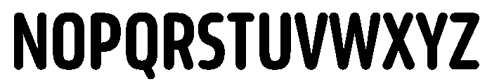 October Compressed Kannada Heavy Font UPPERCASE