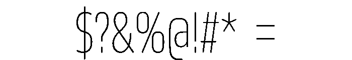 October Compressed Meetei Mayek Thin Font OTHER CHARS