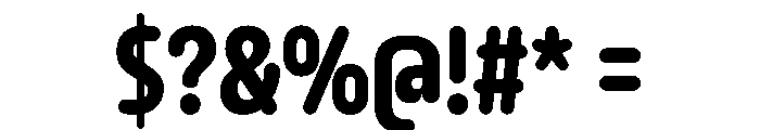 October Compressed Odia Black Font OTHER CHARS