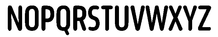 October Compressed Odia Bold Font UPPERCASE