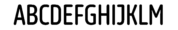 October Compressed Odia Medium Font UPPERCASE