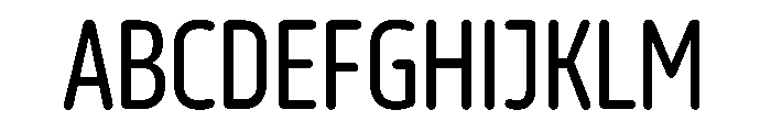 October Compressed Odia Regular Font UPPERCASE