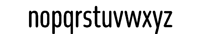 October Compressed Odia Regular Font LOWERCASE