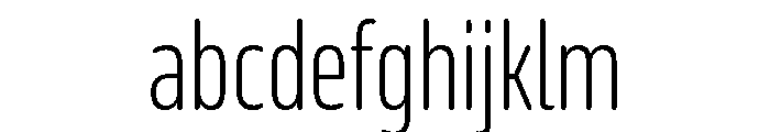 October Compressed Tamil ExtraLight FONT