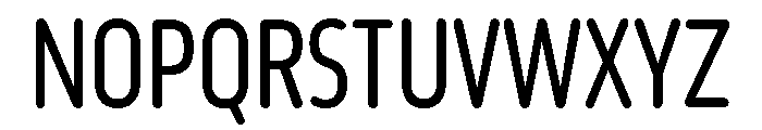 October Compressed Tamil Regular Font UPPERCASE