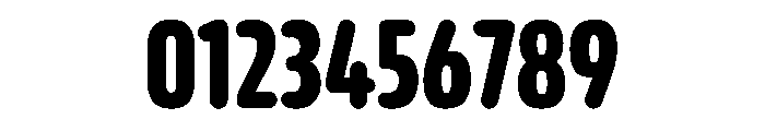 October Compressed Telugu Black Font OTHER CHARS
